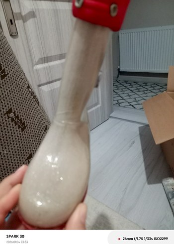 Kırmızı Gri Kız Çocuk Kauçuk Bot - Görsel 5