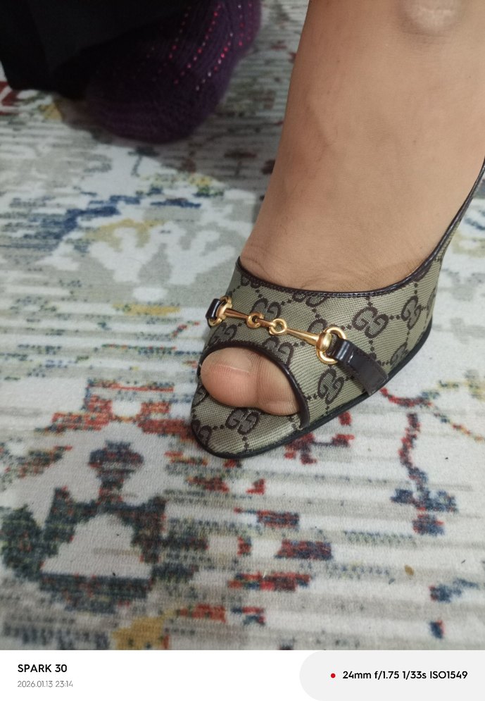 Kahverengi Modern Klasik Kadın Stiletto - Görsel 4