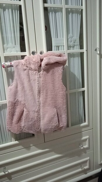 Peluş yelek kışlık