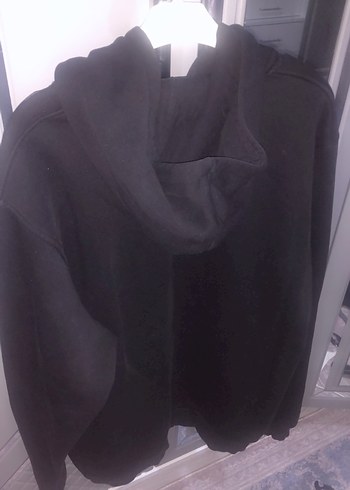 Kadın Siyah Baskılı Uzun Kollu Sweatshirt - Görsel 2