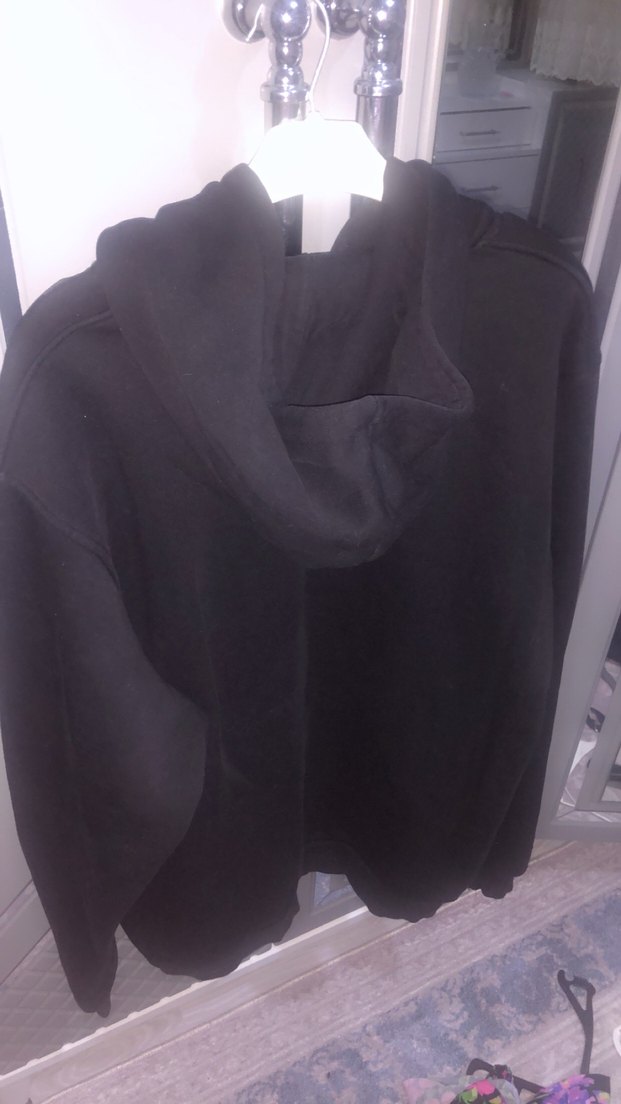 Kadın Siyah Baskılı Uzun Kollu Sweatshirt - Görsel 2