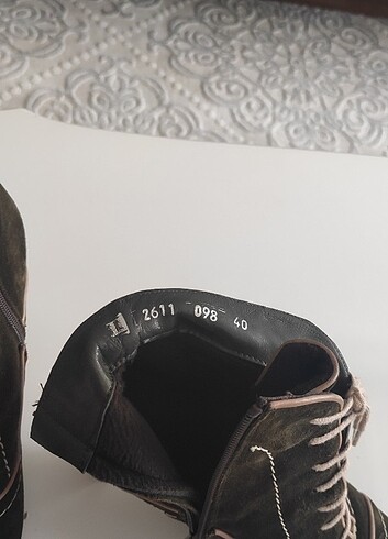 Vintage tarzı topuklu bot çizme - Görsel 5