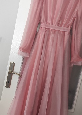 Pembe bride tesettür abiye - Görsel 3