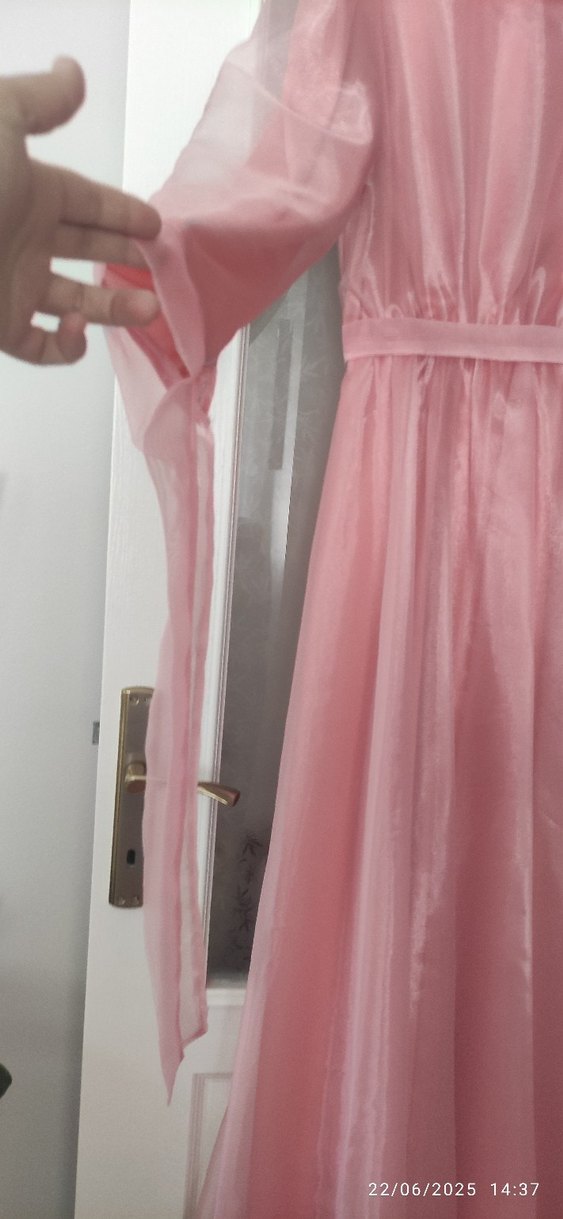 Pembe bride tesettür abiye - Görsel 5