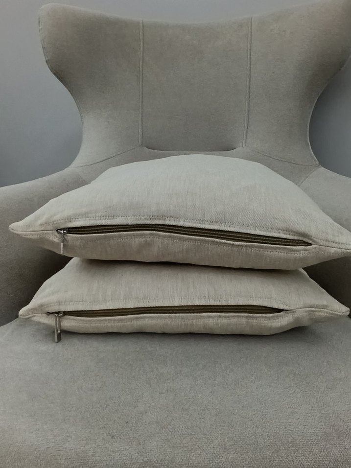 Tığ işi Mandela Desen 2 li Takım Kırlent Kılıfı - Görsel 4