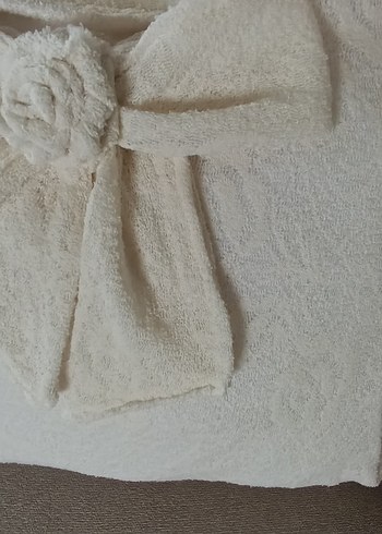 Beyaz Dantel Güpür Omuz Çantası - Görsel 4