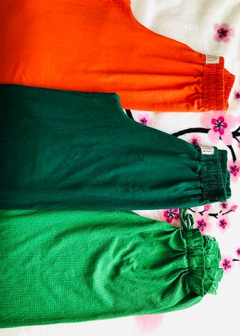 Renkli Pilili Kadın Kumaş Pantolonlar - Görsel 2