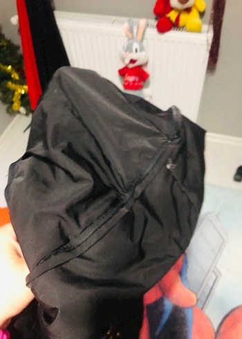 Kürklü Siyah Kadın Kışlık Mont - Görsel 5