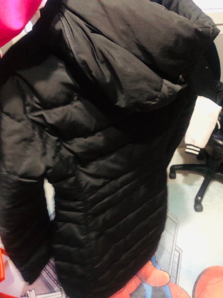 Kürklü Siyah Kadın Kışlık Mont - Görsel 4