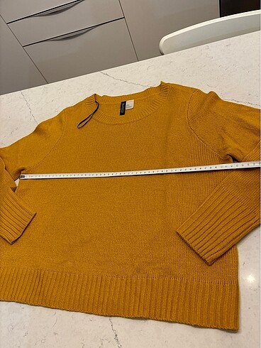 m Beden H&m kazak triko hardal renk