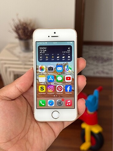 iPhone Se 16 gb gold pil 98 hatasız