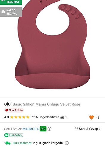 Oioi mama önlüğü 