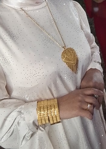 taşlı elbise - Görsel 2