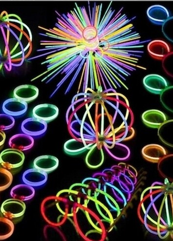 Glow Stick - Fosforlu Çubuk 100 Parça
