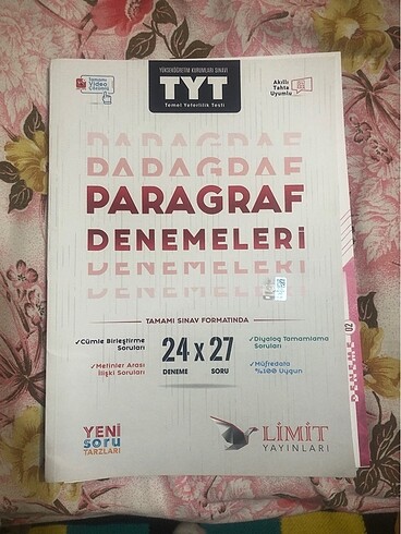 TYT LİMİT PARAGRAF DENEMELERİ