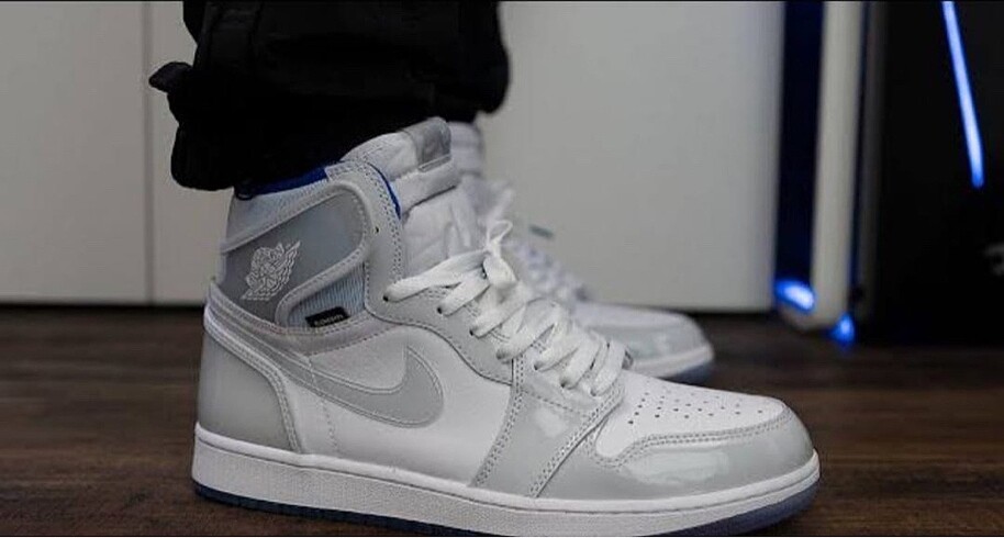 Nike Nike Air Jordan 1 Zoom Yarışçı Mavi