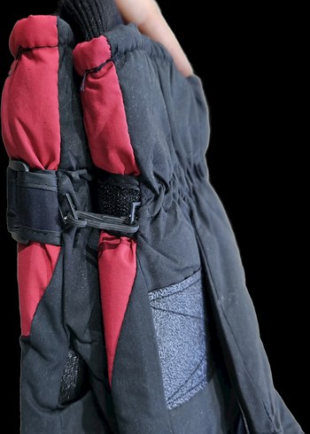 Kırmızı Erkek Kayak Eldiveni - Görsel 4