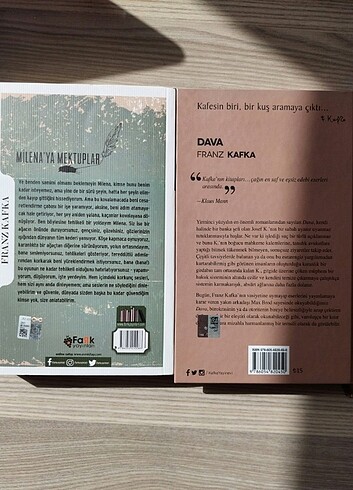  FRANZ KAFKA SETİ MİLENA?YA MEKTUPLAR, DAVA