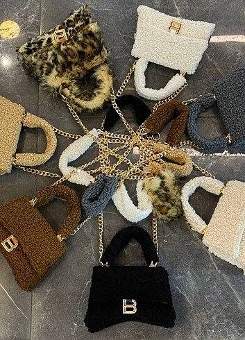 Balenciaga hourglass plush winter collection 