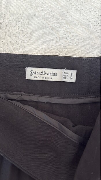 Stradivarius Stradivarius midi pileli etek