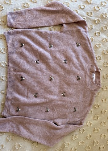 Hm gül kurusu kazak S-M beden - Görsel 2