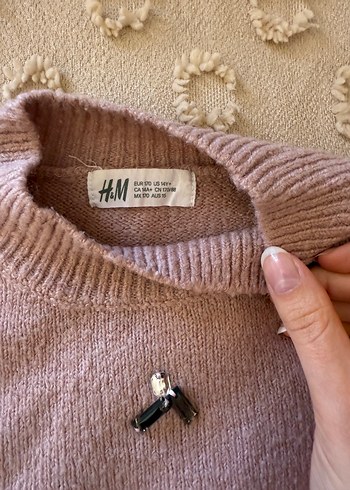 Hm gül kurusu kazak S-M beden - Görsel 3