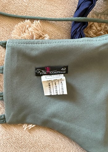 Tüylü Straplez Uzun Bohem Abiye Elbise - Görsel 5