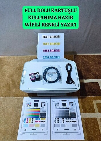 HP DESKJET 2620 WİFİLİ RENKLİ YAZICI 