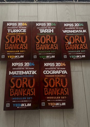 KPSS 2024 Modüler Soru Bankası Seti - Görsel 2