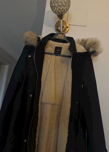 Mango Kışlık Kürklü Mont - Görsel 6