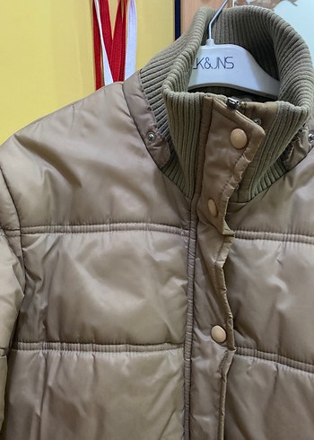 Düğmeli Kahverengi Kadın Ceket - Görsel 2