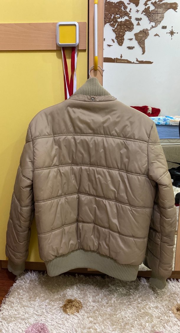 Düğmeli Kahverengi Kadın Ceket - Görsel 3