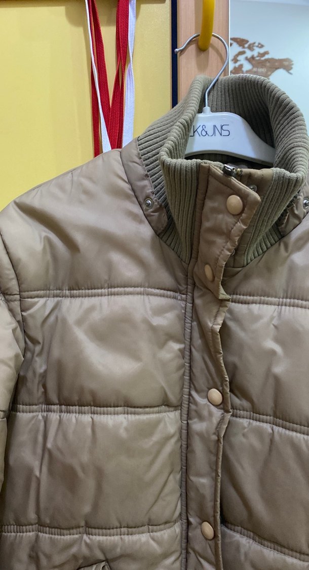 Düğmeli Kahverengi Kadın Ceket - Görsel 2