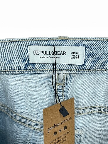 38 Beden çeşitli Renk Pull and Bear Jean / Kot %70 İndirimli.