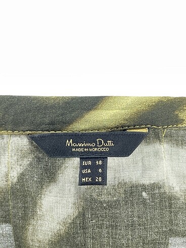 38 Beden haki Renk Massimo Dutti Gömlek %70 İndirimli.