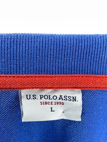 l Beden mavi Renk U.S Polo Assn. T-shirt %70 İndirimli.