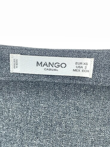 xs Beden gri Renk Mango Kısa Elbise %70 İndirimli.