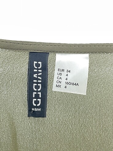 34 Beden haki Renk H&M Kısa Tulum %70 İndirimli.