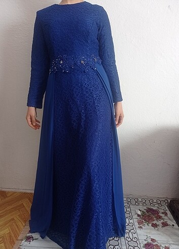 42 Beden Tessettür elbisesi