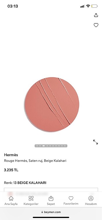Beden Hermes ruj