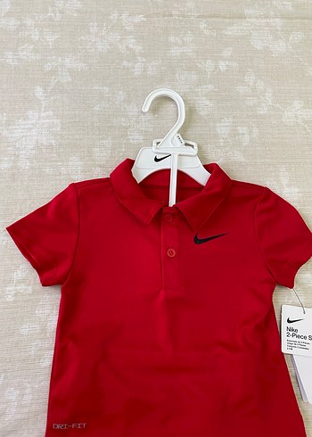 Nike Kırmızı Siyah Bebek Takımı - Görsel 3