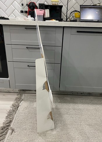 Gri Astronot Figürlu ayaklı pano - Görsel 3