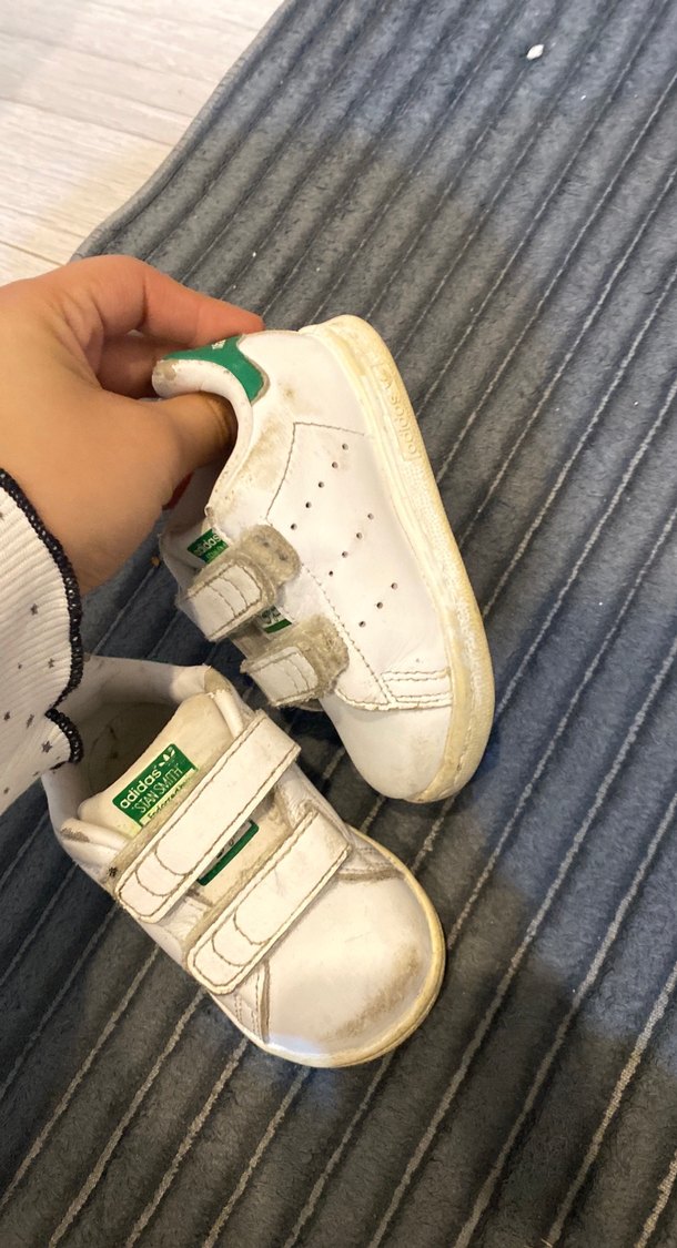 Beyaz Adidas İlk Adım Ayakkabısı - Görsel 4