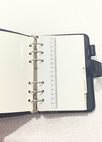 Siyah Düğmeli Deri ajanda - Görsel 4