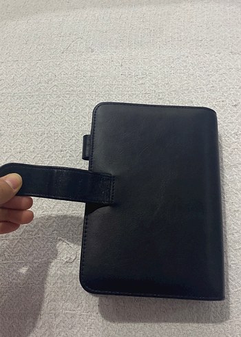 Siyah Düğmeli Deri ajanda - Görsel 11