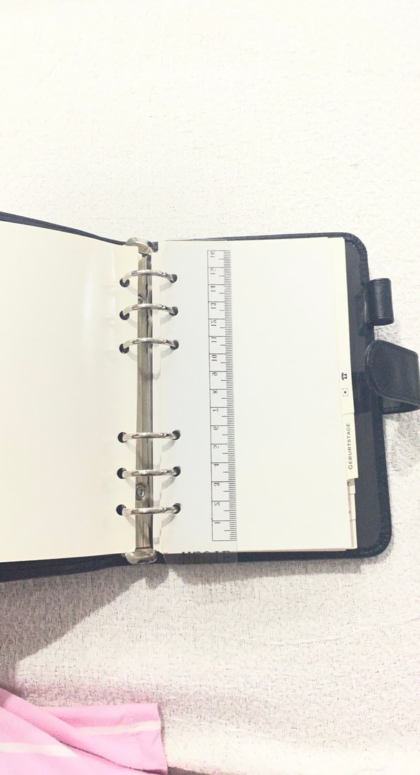 Siyah Düğmeli Deri ajanda - Görsel 4