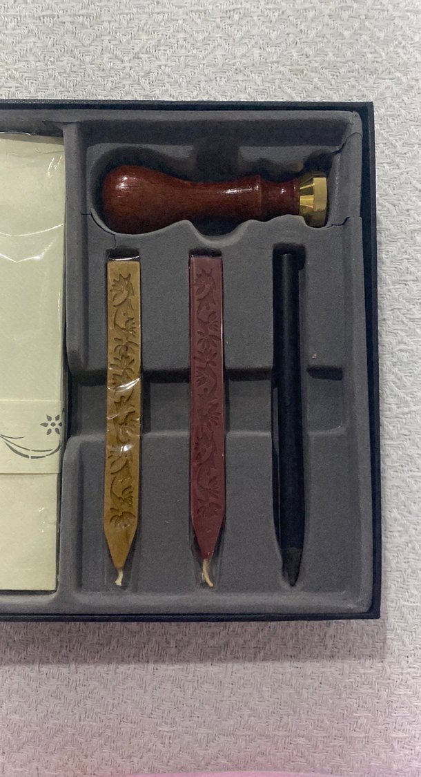 Tchibo mühür mum seti - Görsel 3