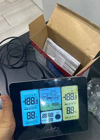 WLAN Fonksiyonlu Hava İstasyonu Termometresi - Görsel 5