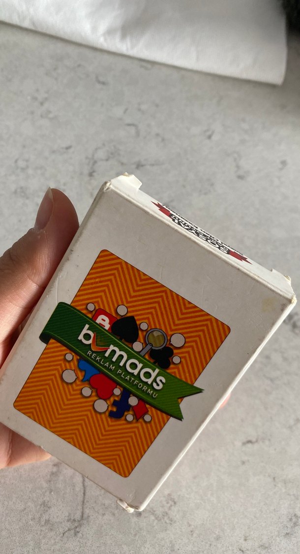 Renkli b mads Oyun Kartları Seti - Görsel 3