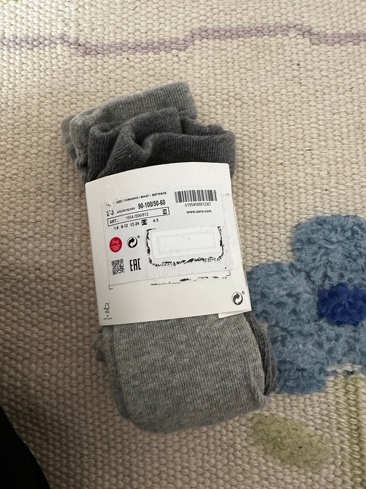 Zara Külotlu çorap 2-3 yaş - Görsel 5